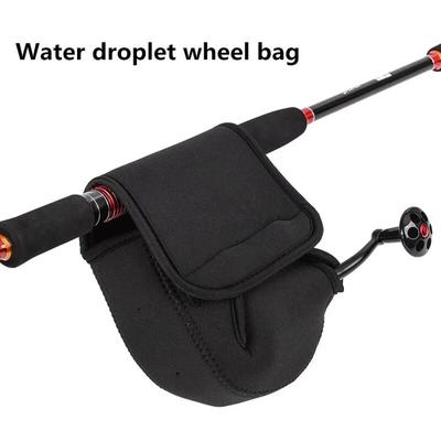 1PC Housse de Moulinet de Pêche Spinning Portable Housse de Protection de Moulinet Étanche Sac de Rangement Moulinet Goutte d'Eau Pochette Sac