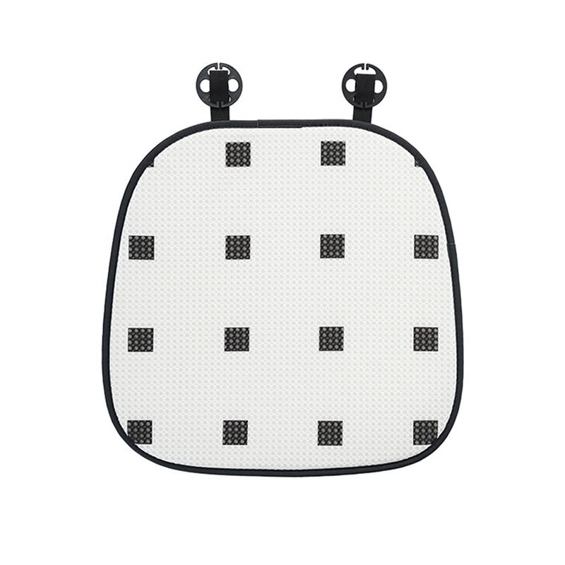 

Женские аксессуары для салона автомобиля, черно-белая сетка, простой универсальный чехол для сиденья автомобиля, подушка с эффектом памяти, хлопковый подголовник, поясничная поддержка