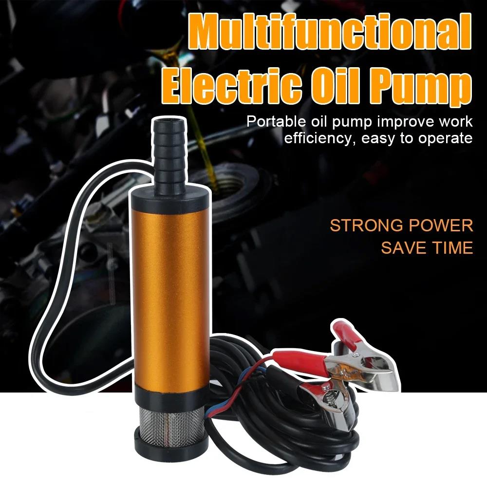 12V Elektrische Transferpumpe 12L Min Dieselöl Wasser Kraftstoffwechsel LKW Marine Auto Nutzfahrzeugpumpe