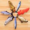 A 20cm Long Plush Soft Toy In the Shape of a Fun Simulated Fish, with a Soft Filling, Is a Cute Cat Toy That Can Be Used for Home Decoration.