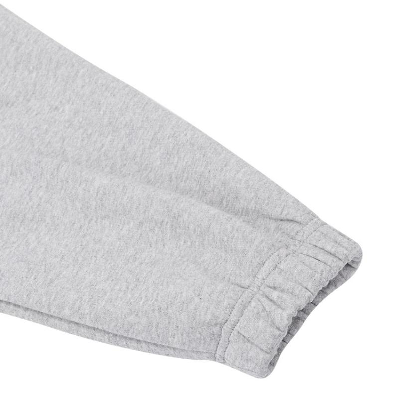 Nike Elastic Waist Cuffed Fleece Knit Sweatpants Men Bottoms Grey FN2644-063