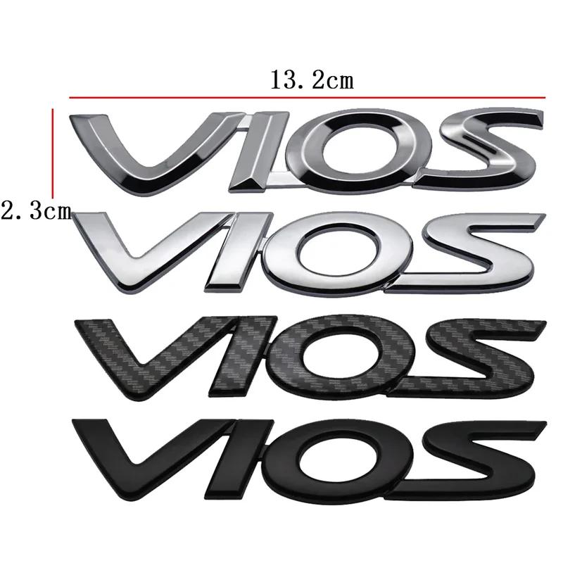 Car Letter Emblem Body Sticker Rear Badge for Toyota VIOS Tundra Avensis RAV4 Tacoma Auris Hilux Reiz Prius HighLander Hiace