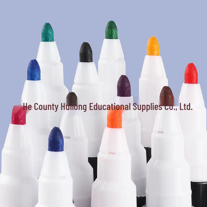 Large Capacity Fine Tip Erasable Water-Based Magnetic Whiteboard Marker for Children
