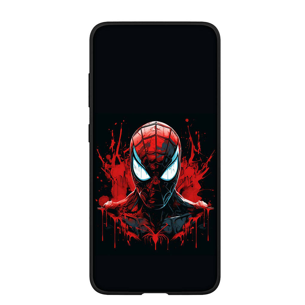 Phone Case for Samsung Galaxy S25 S23 S22 S24 Ultra FE A05 A06 A15 A16 A36 A37 A35 A54 A55 A56 A57 A25 A26 A53 A17 Spider Man Comics Spiderman Cover