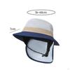Bucket Hat Breathable Waterproof Summer Windproof Wide Brim Fisherman for Outdoor Water Sports