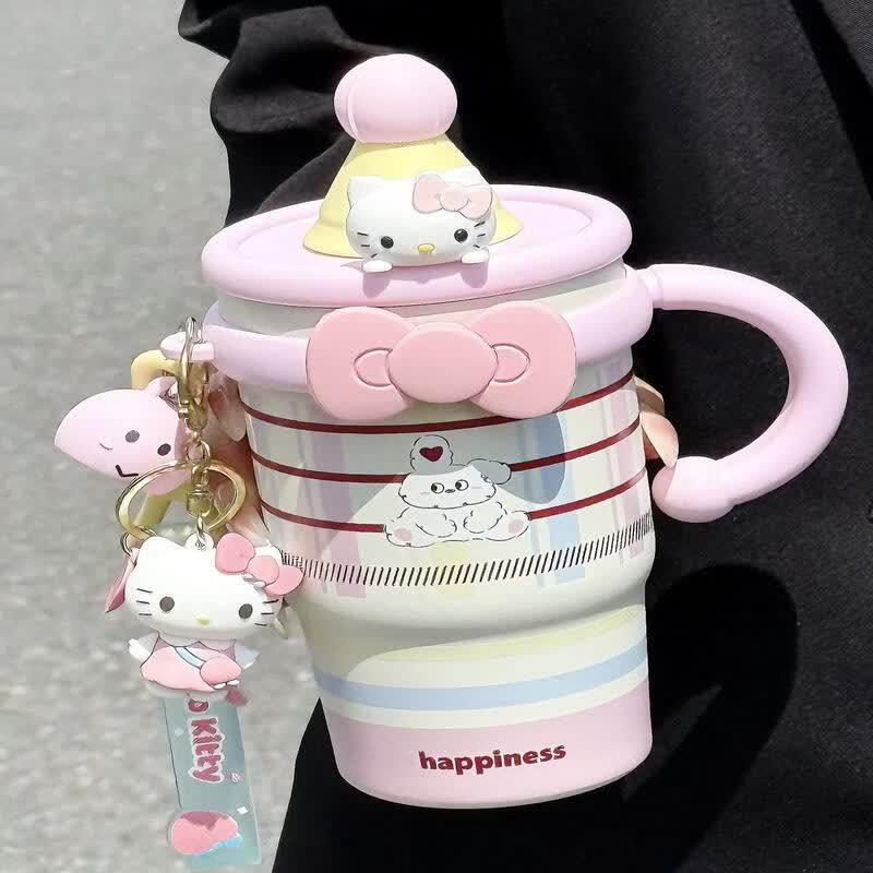 UOSO Cute Insulated Tumbler with Straw