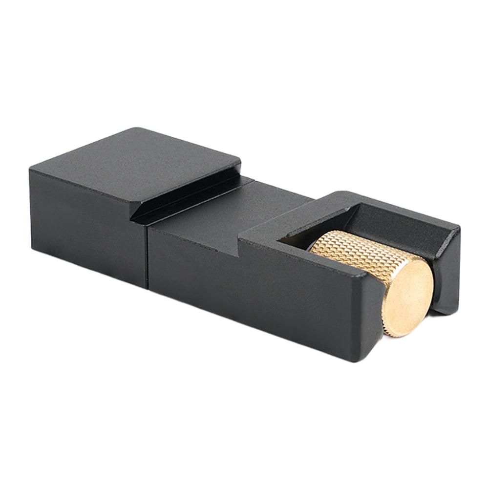 For Precise Marking Ruler Stop Block Adjustable Clamp Adjustable Clamp For Woodworking Woodworking Stainless Steel Ruler