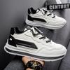 Men's shoes spring new breathable casual sports shoes non-slip soft-soled white shoes men's trendy dad trendy shoes