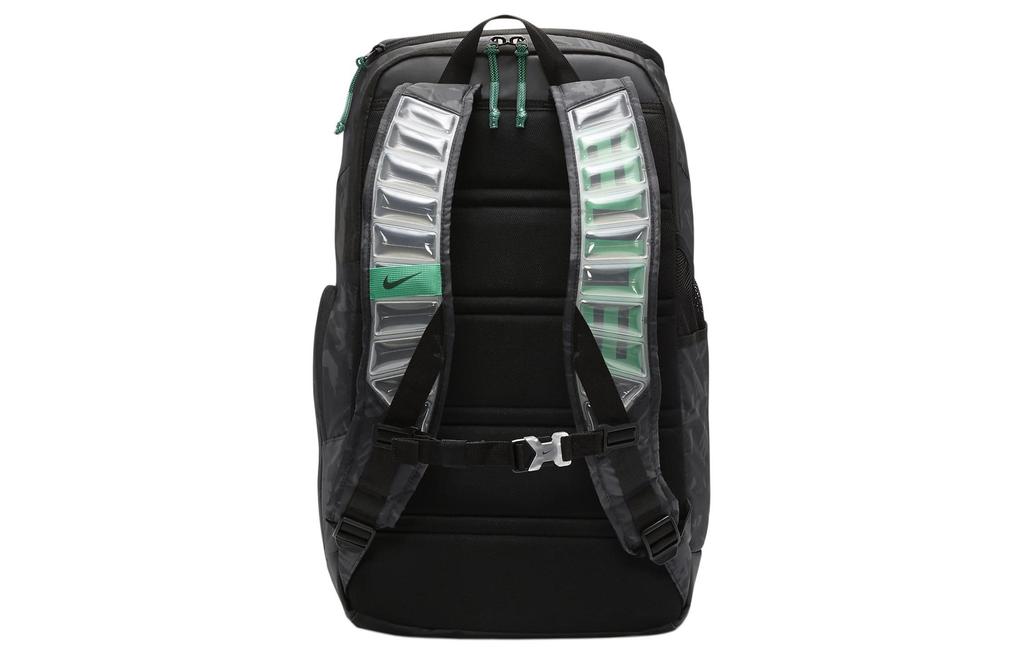 Nike Hoops Elite Pro Basketball Backpack Men Coal Black/Athletic Green FN0943-010