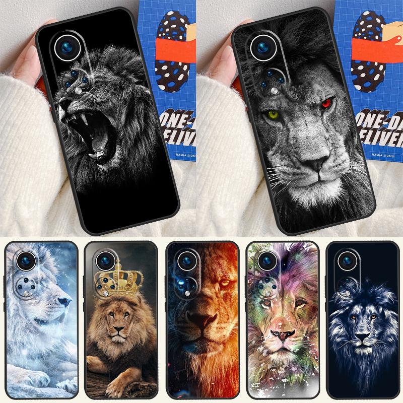Lion Art Case For Honor 200 Pro 50 70 90 X9a X8a X8 X9 X8b X9c X9b Honor Magic 7 Pro 5 6 Lite Cover