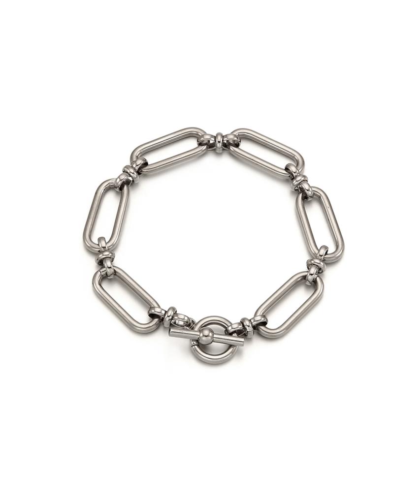 Ost Bold Ellipse Chain Bracelet Otb222223Tss
