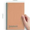 Quaderno per Studenti Kraft, Piatto, Copertina Morbida, Spesso A5/B5