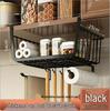 Under-Table Hanging Storage Rack for Kitchen and Dormitory