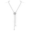[FH.bird] Pearl Necklace, Long, Wedding, Formal Occasions, Shell Pearl, Popular, 8mm, Long Necklace, Women's, Pearl, 88cm, Adjustable, Bride, Winter,
