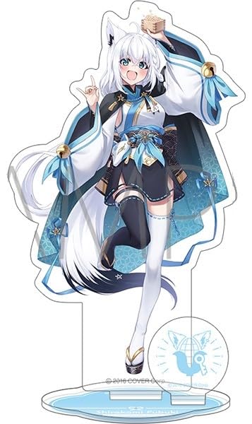 

Shirakami Fubuki Acrylic Stand Iroha Ni Hohetto Aya Fubuki Official Merchandise