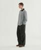 COVERNAT Multi-Stripe Collar Long Sleeve Green