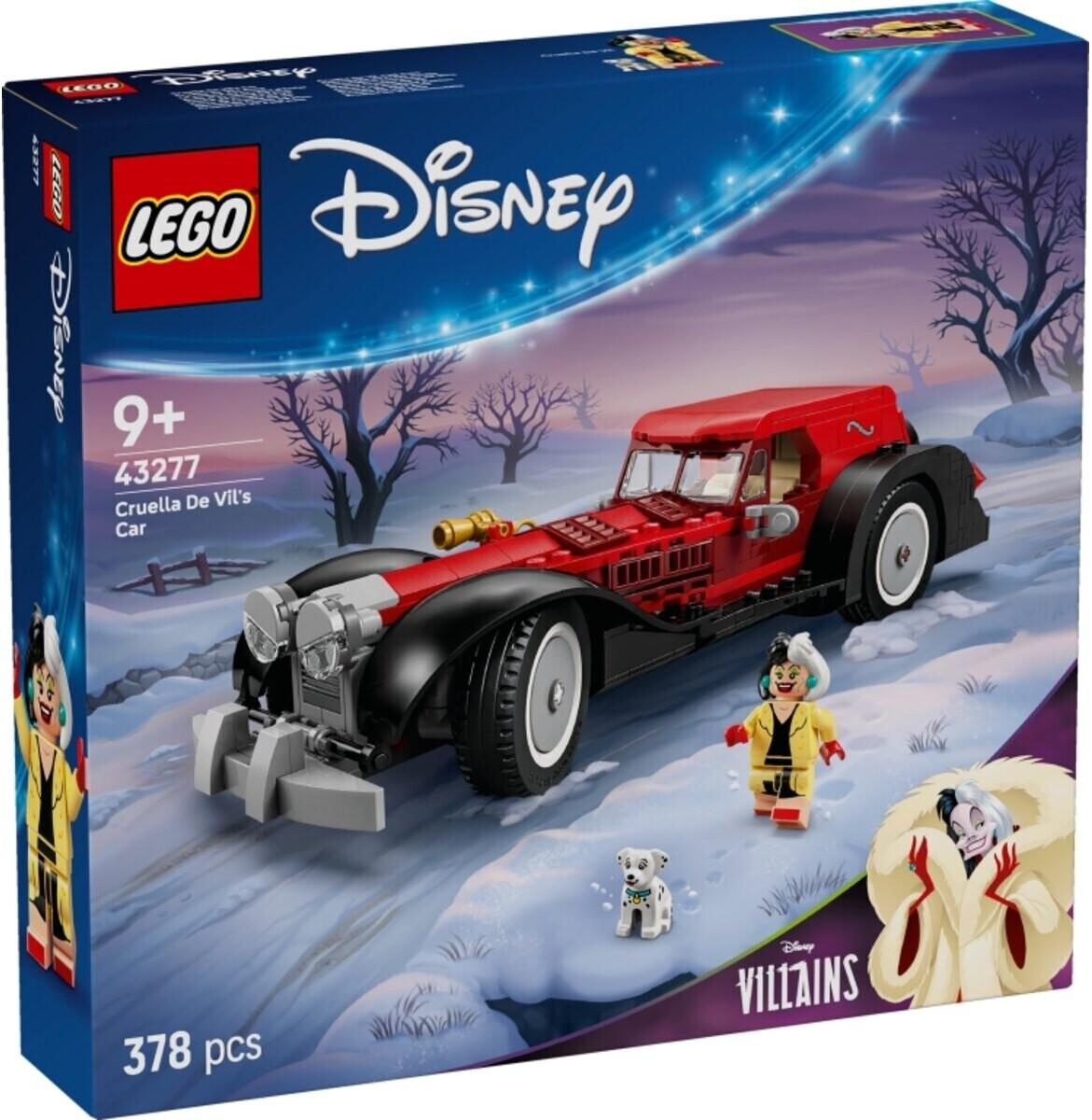 

LEGO конструктор Auto, – Fahrzeug Disney – Cruella de Vils Auto (43277)