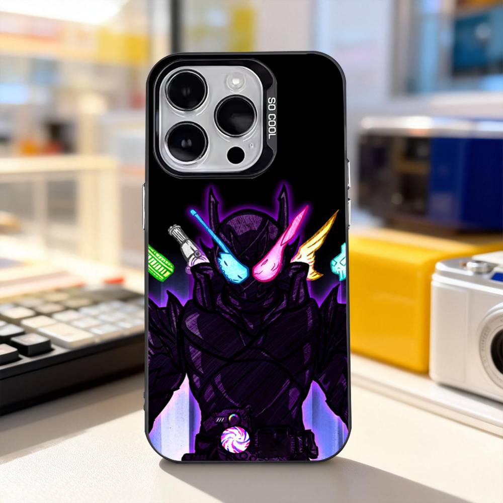 Masked R-Rider Kamen Rider Phone Case For iPhone 17,16,15,14,13,12,11,Pro,XS,Max,Plus,Mini,SE4,E Black Matte Shockproof Cover iPhone14Pro