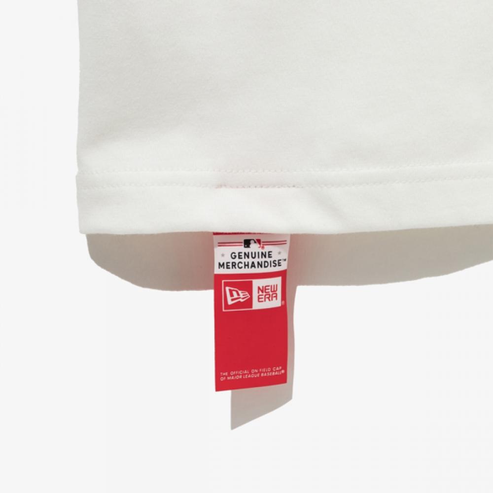 New Era Mlb La Dodgers Cheering Food T shirT Off whiTe 14536500