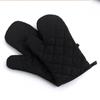 1PC Oven Mitts Heat Resistant Microwave Oven Glove Cotton Linen Baking BBQ Non-slip Oven Mitts Kitchen Cooking Supplies Tools