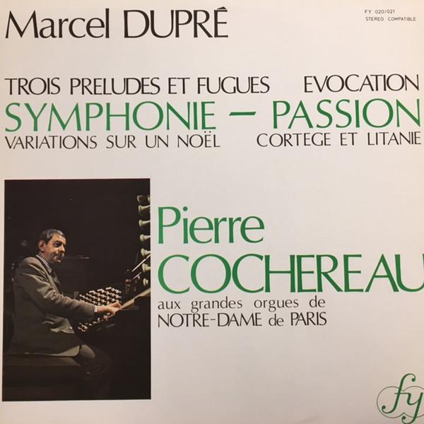 

LP Record PIERRE COCHEREAU Marcel Dupre Organ Works FY020021 FY Japan Classical Used