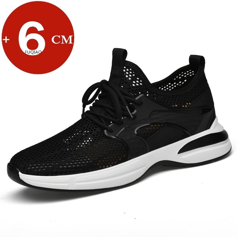 

Летняя спортивная обувь с внутренней высотой, кроссовки, мужская обувь на лифте, обувь для увеличения роста для мужчин, стельки 6 см, скрытые каблуки 37