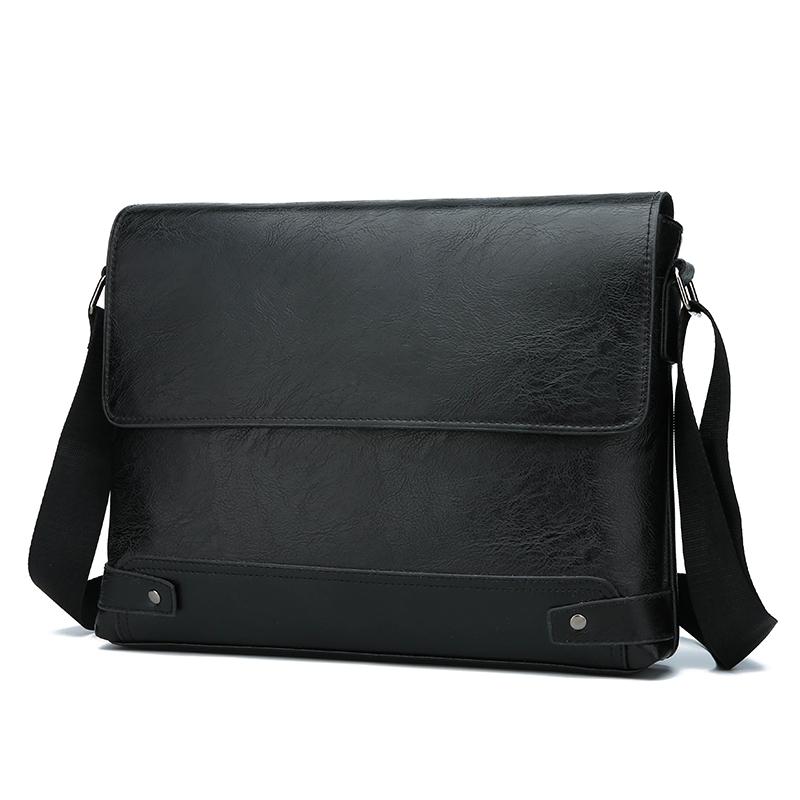Shoulder Bag, Men's Crossbody Bag, Business Bag, Large Capacity, for Business Trips and Work