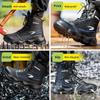 Fashion 2023 High Quality Work Boots Luxury Safety Shoes Men Puncture-Proof Work Shoes Sneakers Steel Toe Indestructible Shoes