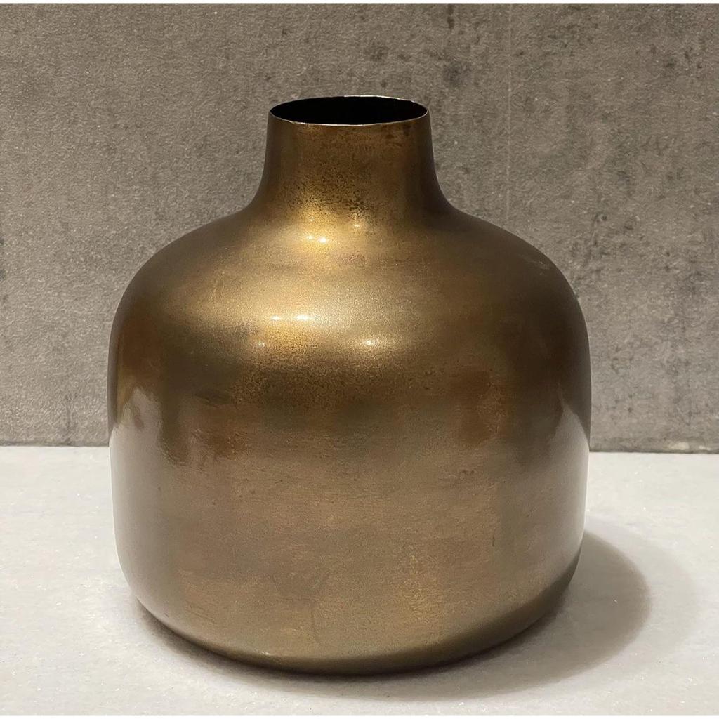 Vase for Living Room | Metal Vase for Home Decor | Flower vase Vintage Antique Decor | Table Copper Flower Vase for Home Decoration