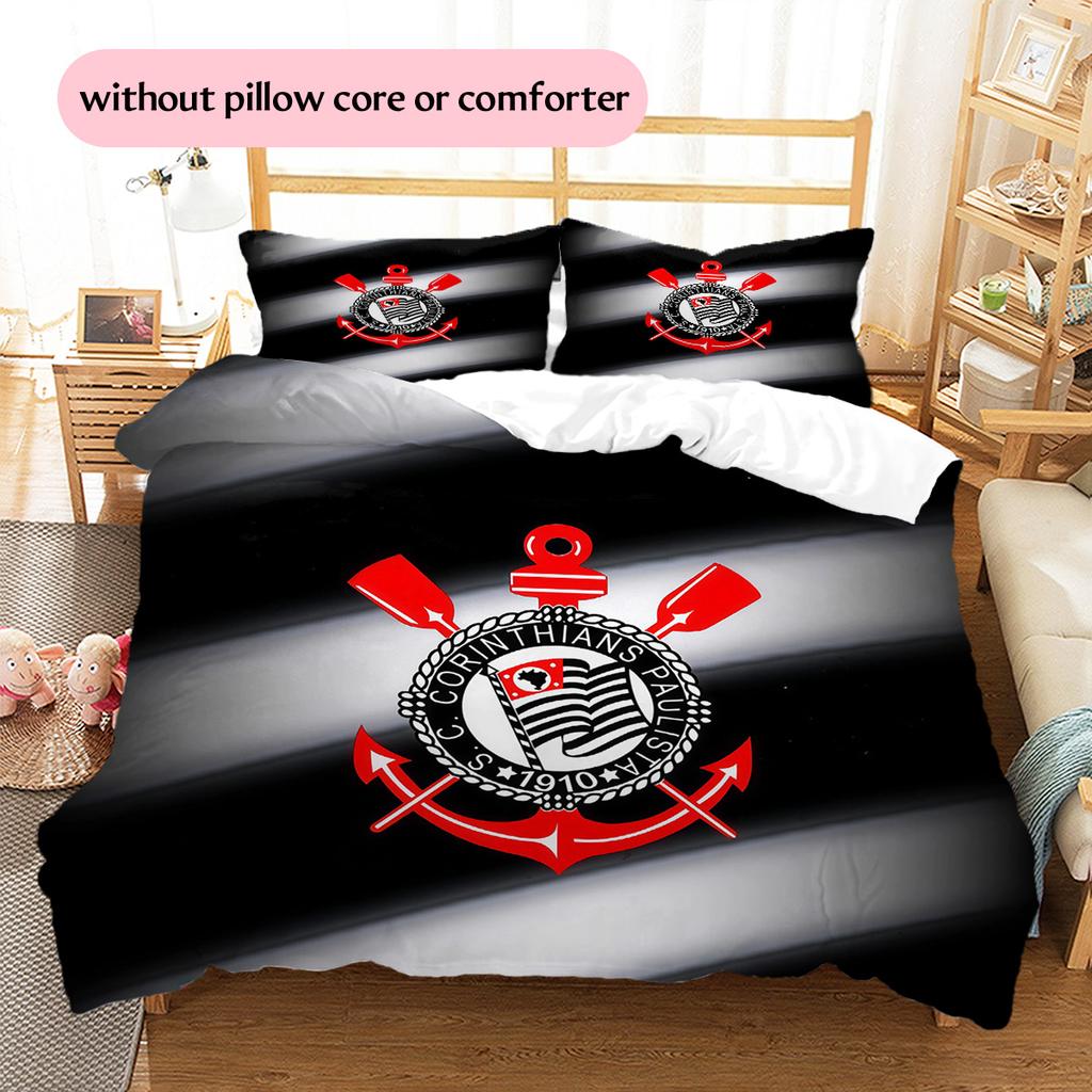 Corinthians2 Pattern Bedding Quilt Set  Home Decoration  Gift (1 * duvet cover + 2 * pillowcase  without core)