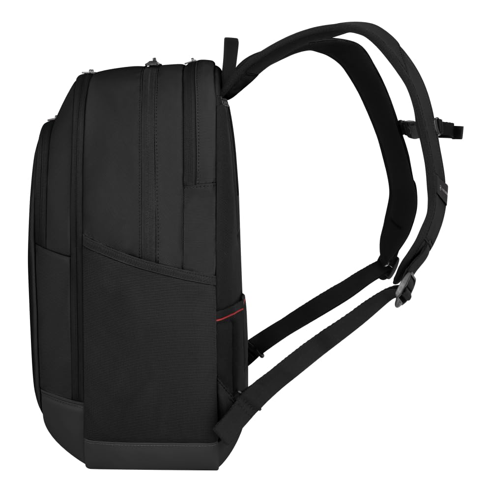 Victorinox Altmont Modern Deluxe 27L Features a Standalone Laptop Sleeve Sound Pocket for Antibacterial Multifunctional Design for Business and Black