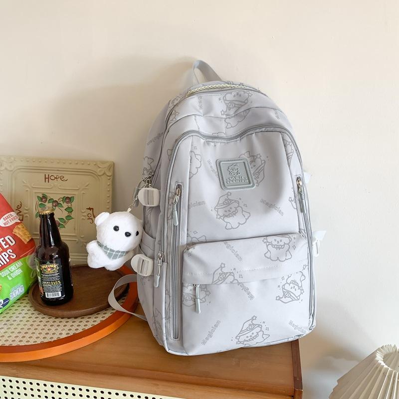 college style simple and versatile high school students junior high school students large capacity backpack computer backpack