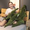 Lifelike Crocodile Plush Toy Realistic Stuffed Animal Soft Hugging Pillow Kids Crocodile Plushie Gift