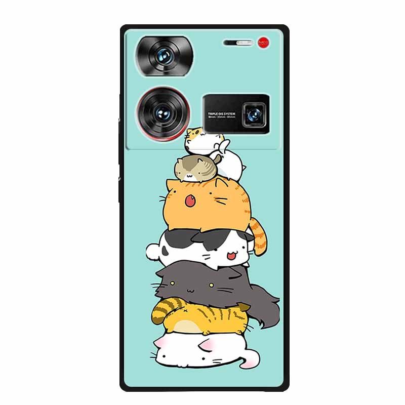 For ZTE Nubia Z60 Ultra Case Luxury Soft Silicone TPU Back Cover Phone Cases For ZTE NubiaZ60 Ultra 5G Protector Cartoon Fundas