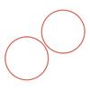 2Pcs Rubber Band Lid Latch Strap Heat Resistant Silicone Locking Straps for 6/7/8 Quart Slow Cooker Maintenance