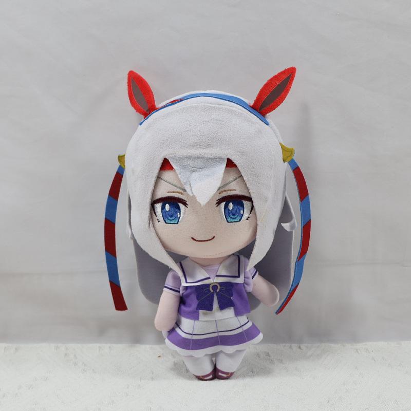 Anime Uma Musume Plush Toys Pretty Derby Plushie Pillow Haru Urara Tamamo Cross Stuffed Dolls Figure Birthday Christmas Gifts
