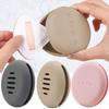 Soft Silicone Makeup Sponge Holder Multi-hole Design Cosmetic Puff Holder Box  Travel Use