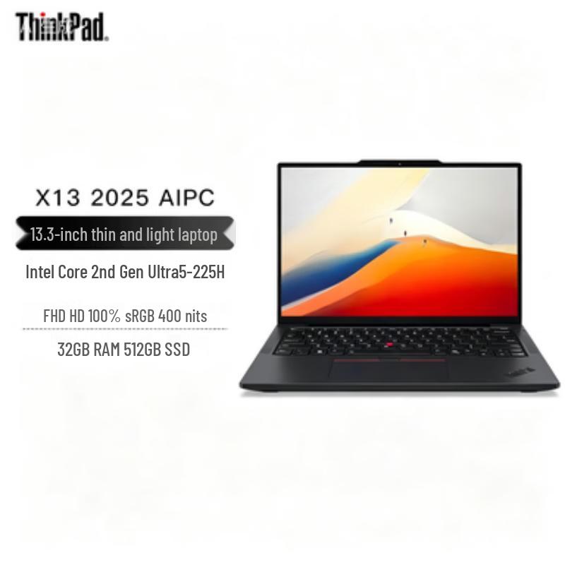 Lenovo ThinkPad X13 Gen 6 AI PC Laptop (CN version) чёрный