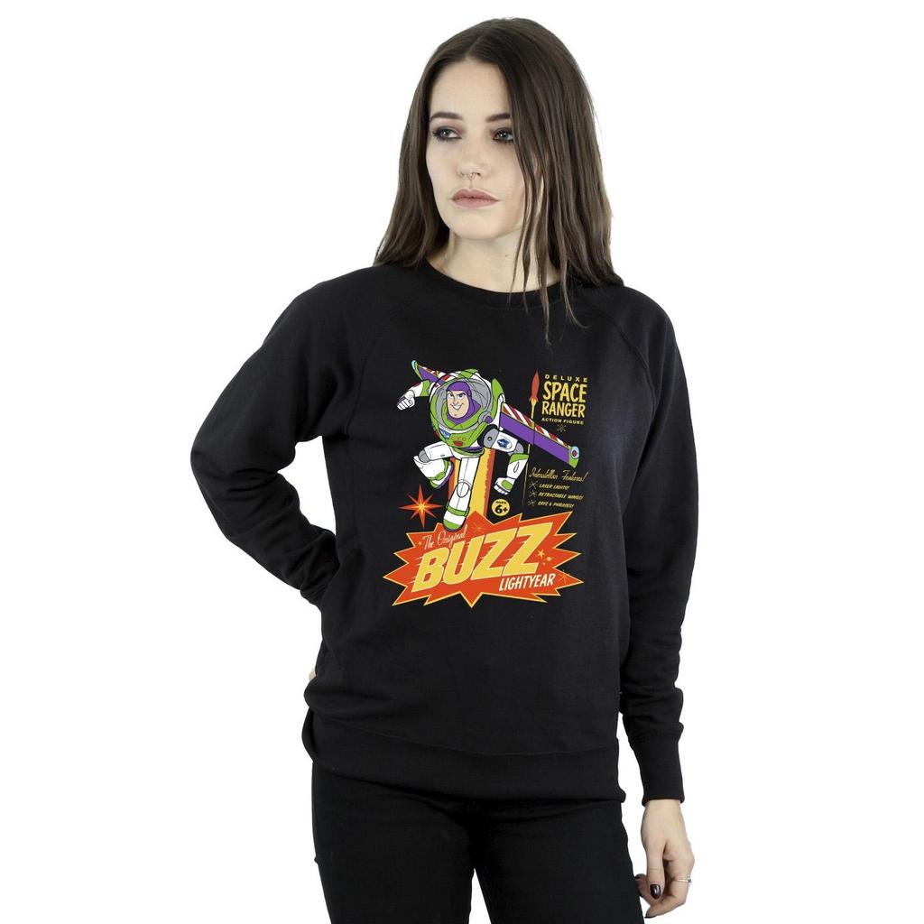 Disney Womens/Ladies Toy Story Buzz Lightyear Space Sweatshirt