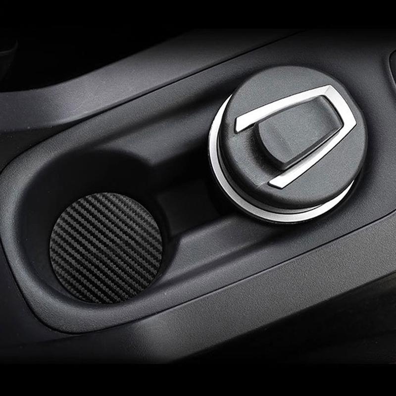 2 Pcs Car Auto Cup Holder Anti Slip Insert Coasters Pads Interior Accessories For Most Cups Accessories