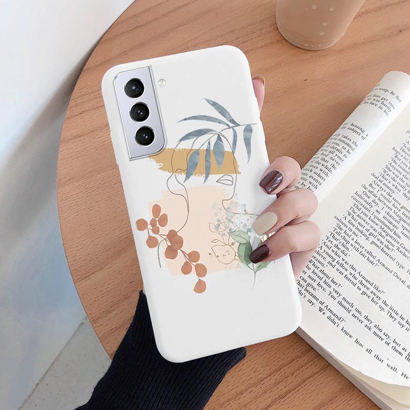 Case For Samsung Galaxy S21 S 21 FE S21 Plus Soft Silicone TPU Back Cover Case Protective Coque For Samsung S21 Ultra S21+ Funda