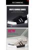2026 Spring Men's Trendy Korean-Style Casual Canvas Shoes - Versatile & Comfortable Flat Bottom Sneakers