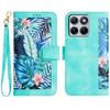 Case for Edge 70 Fusion+ 5G - Leather/PU, Green, With Card Holder