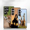 Animal Giraffe Cover Phone Case for Xiaomi Redmi 15C 15 A4 A5 9A 9T 10A 10C 9C NFC 14C Note 11 9 10 Pro 8T