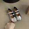 Scarpe Basse Mary Jane da Donna con Cinturino e Fibbia Moda Calzature Femminili Basse e Morbide Punta Strana Scarpe Basse da Donna Lolita 2026 Nuove