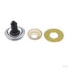 10x Glitter Safety Teddy , 24mm