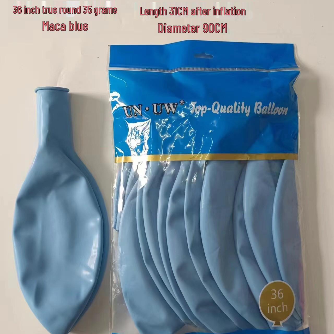 

36-inch Explosion-Proof Non-Toxic Latex Balloon for Outdoor Play - Child-Safe and Durable