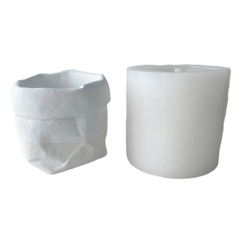 Candles Holder Resin Mold,Cement Gypsum Flower Pot Silicone Molds Epoxy Resin Casting Molds for DIY Jewelry Storage Box