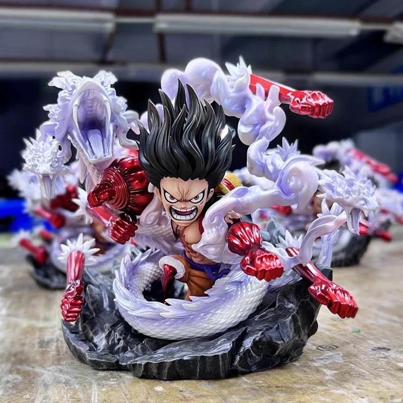 

15cm One Piece Anime Figure Luffy Figures Gear 4 Monkey D. Luffy Action Figures Pvc Model Statue Collection Decoration Toys Gift