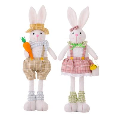 Easter Bunny Table Decorations Table Ornaments Centerpieces Figurine Decoration Cute Rabbit Shape Easter Theme Table Decorations